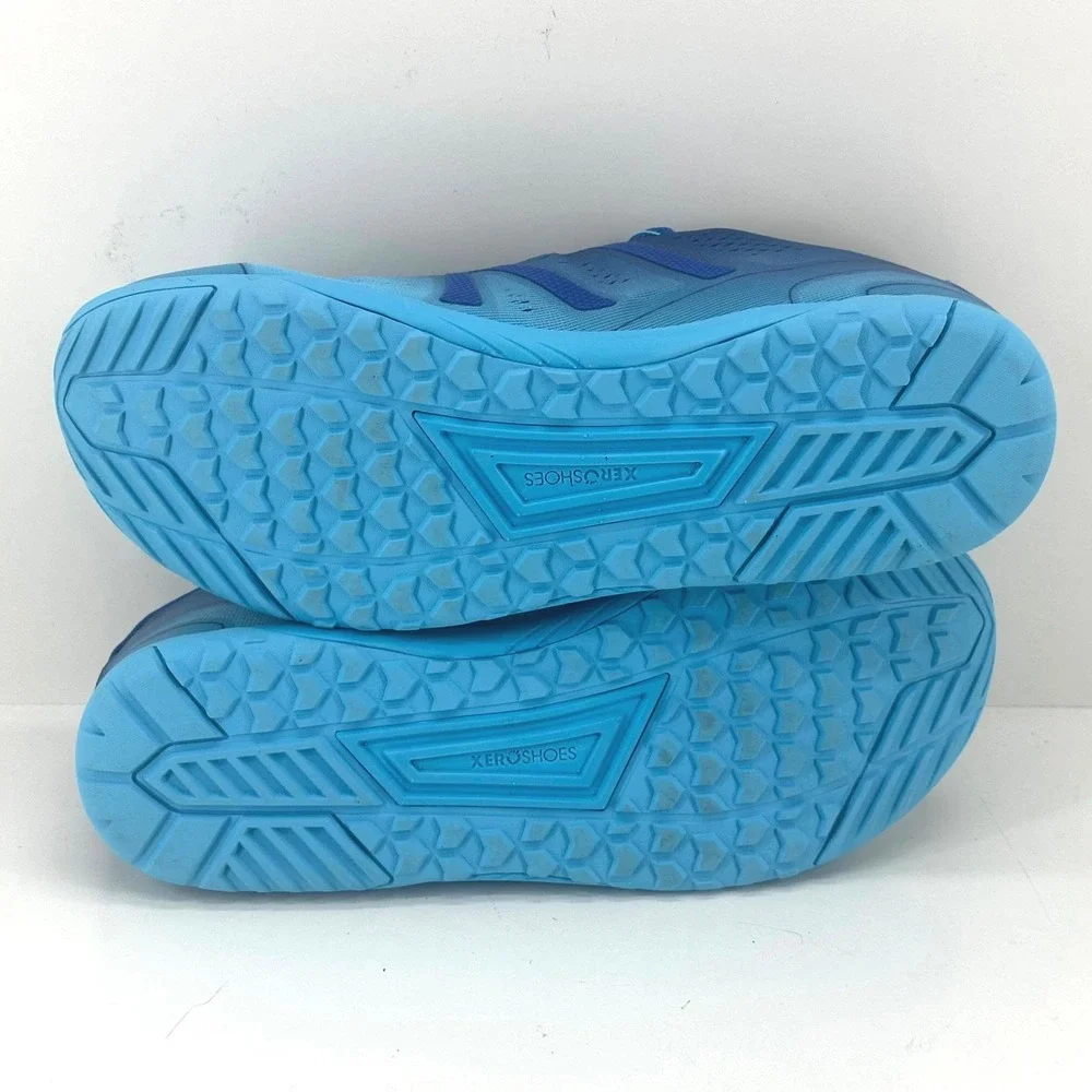 Xero HFS II Shoes Men's 9 Running Sneakers Blue Minimalist Barefoot CrossFit